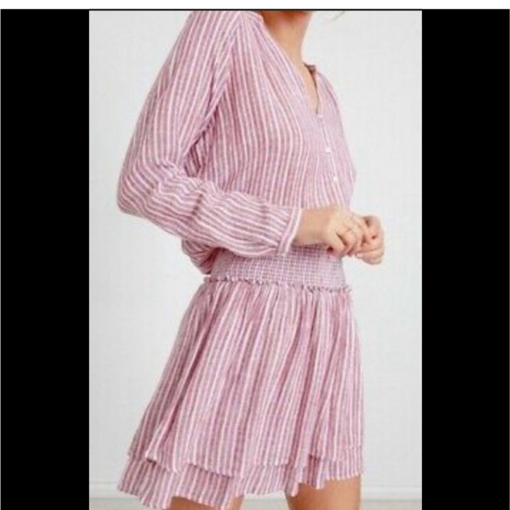 Rails Jasmine Belmont Striped Mini Dress Xs